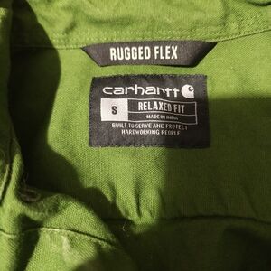 Carhartt Men's Olive Rugged Flex Jacket
